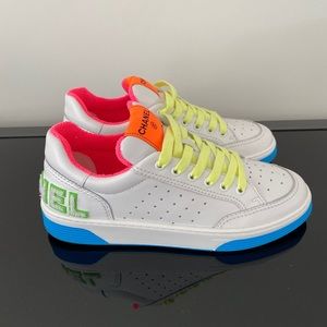 CHANEL | Shoes | Chanel Multicolor Sneaker | Poshmark